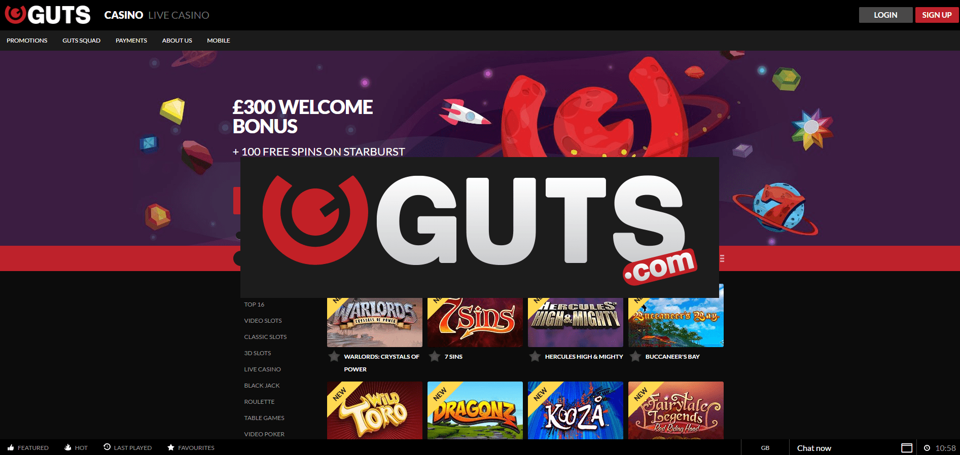 guts online casino and slots