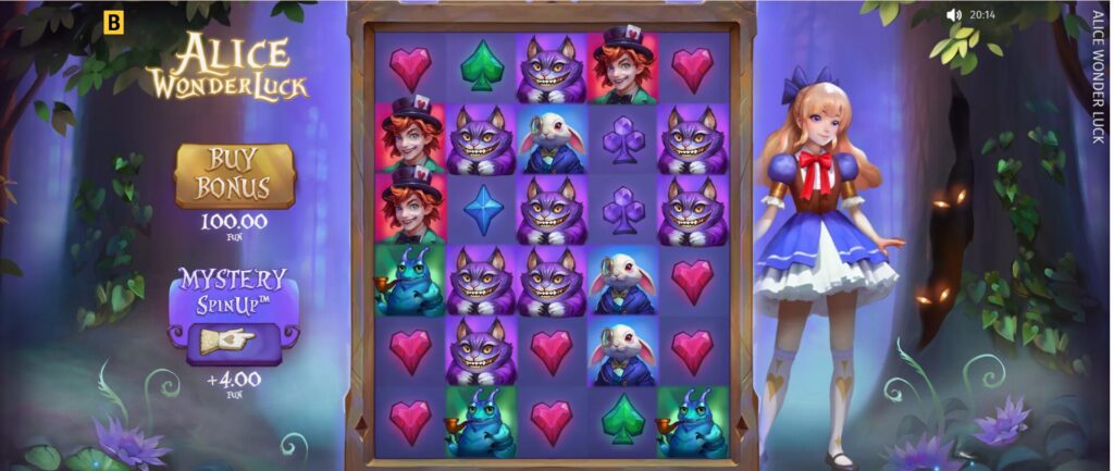 alice wonderluck slot
